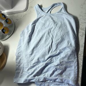 Athleta girl blue tank top size 10-12
